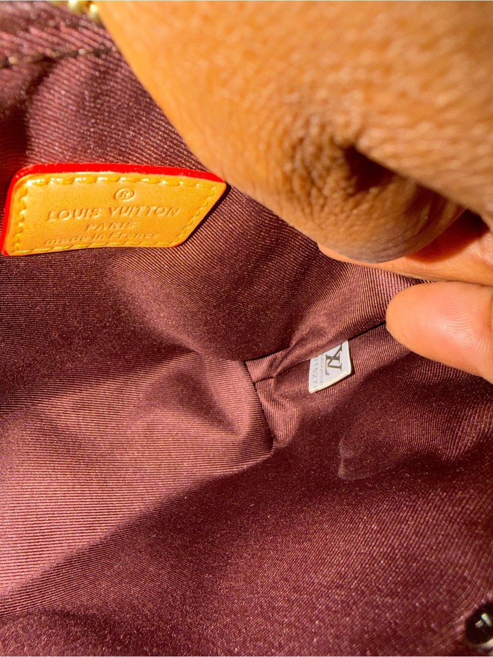 Brown Monogram crossbody bag - Picture 12 of 15